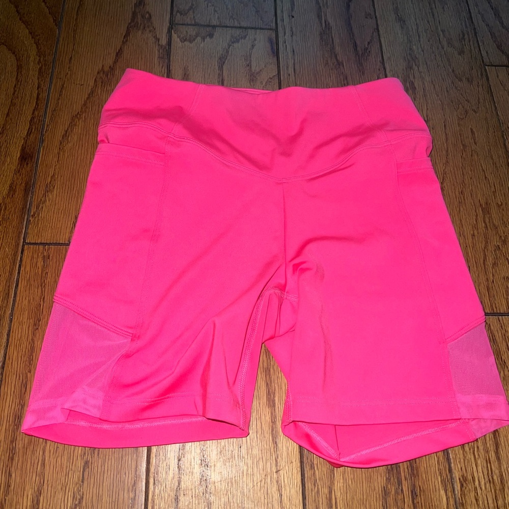 Pink boy shorts